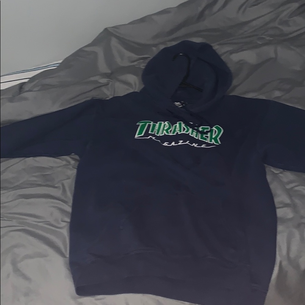 thrasher skateboard magazine hoodie